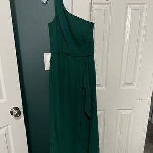 David’s Bridal Juniper in color Bridesmaids dress